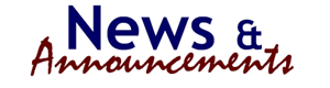 News and Announcements 