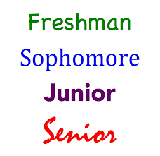 Freshman, Sophomore, Junior, Senior logo