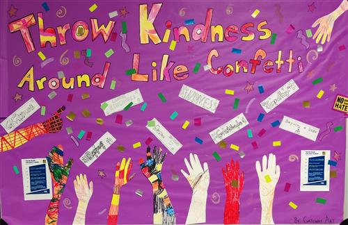 Gateway Art Mural Of Kindness