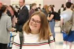 Student smiling.