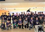 Large group of students posing for a photo.